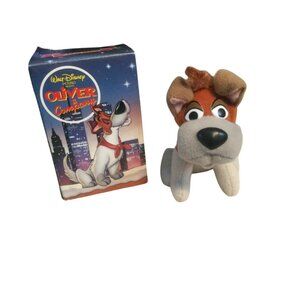 Walt Disney Happy Meal “Oliver” Plush Christmas  Ornament—1988